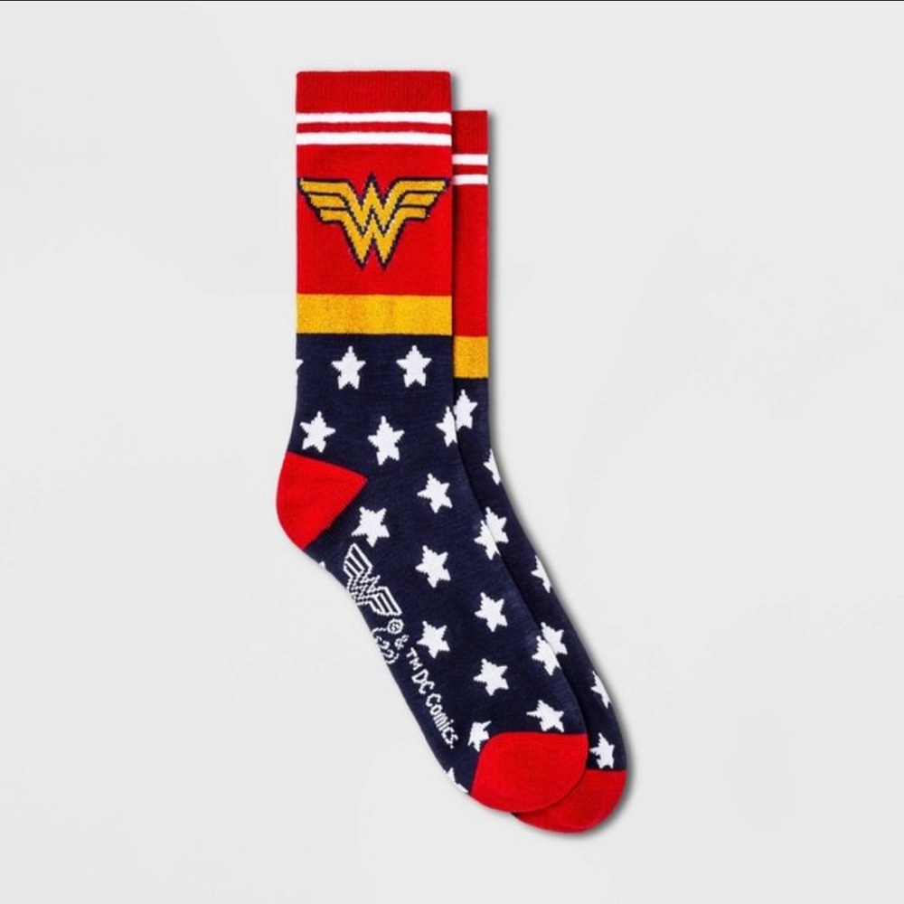 DC Comics Wonder Woman Crew Sock